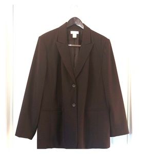 Ladies 18W Worthington Brown Suit-Jacket & Skirt